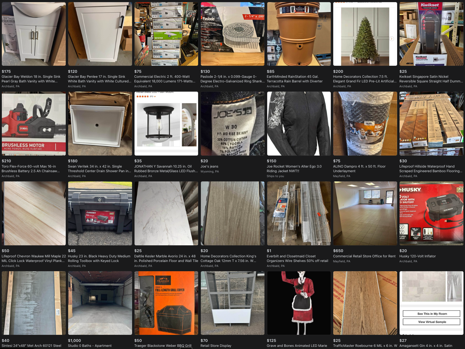 Altier Trading inventory